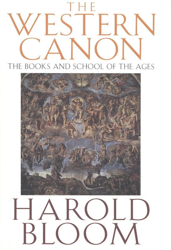 The Western Canon by Harold Bloom